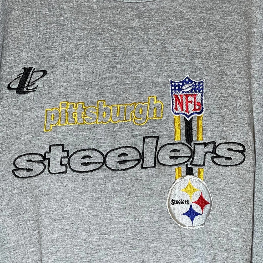 Vintage Pittsburgh Steelers Football NFL Logo Athletic T-Shirt Men's XL - Picture 4 of 8